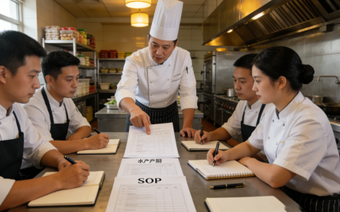 餐饮标准化时代，水产后厨全流程 SOP 搭建的核心要点